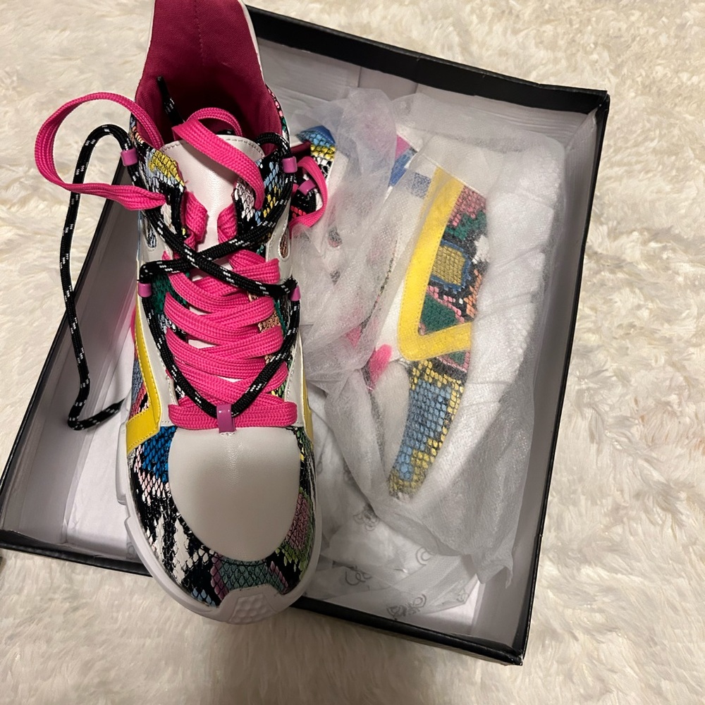 Cute sneaker wedges
